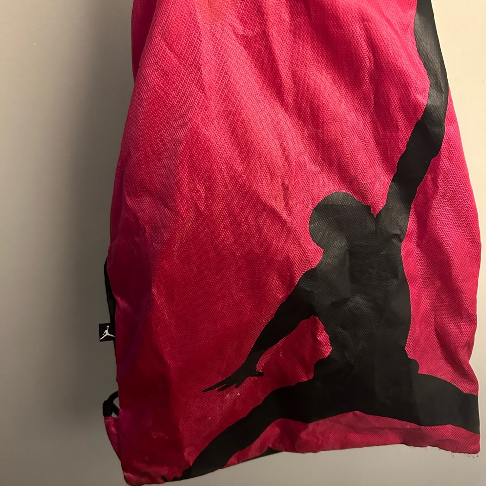 Jordan dark Pink drawstring